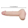 Dildo For Men Women Gay Toy Realistic 8 Inch Silicone G Spot Massager With Egges