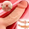 Dildo For Men Women Gay Toy Realistic 8 Inch Silicone G Spot Massager With Egges