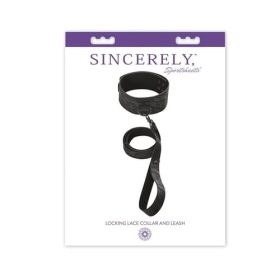 Sincerely locking lace collar & leash